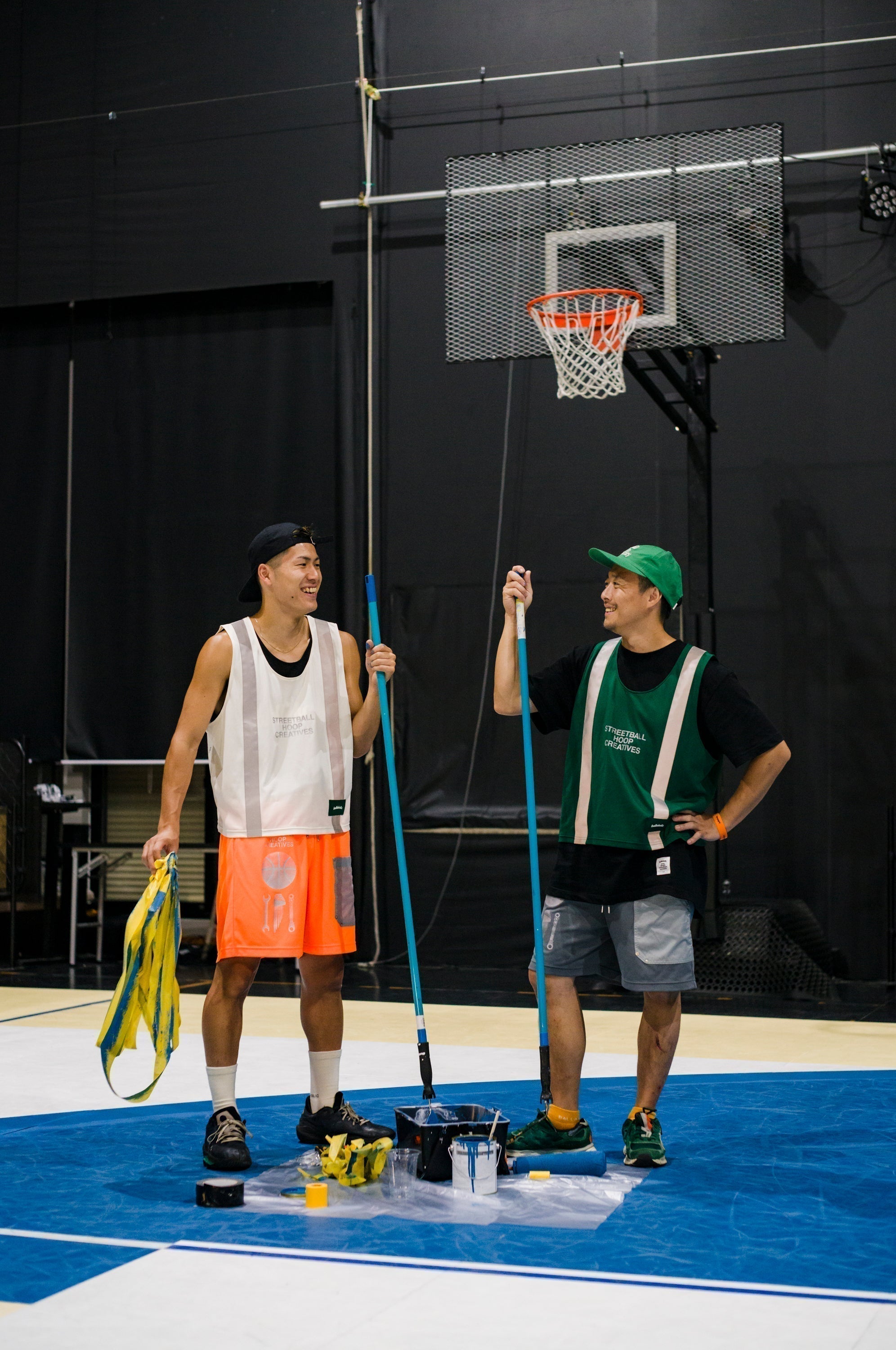 Ⓜ️ilk！ballaholic Tシャツ、ハーフパンツセット ベージュ