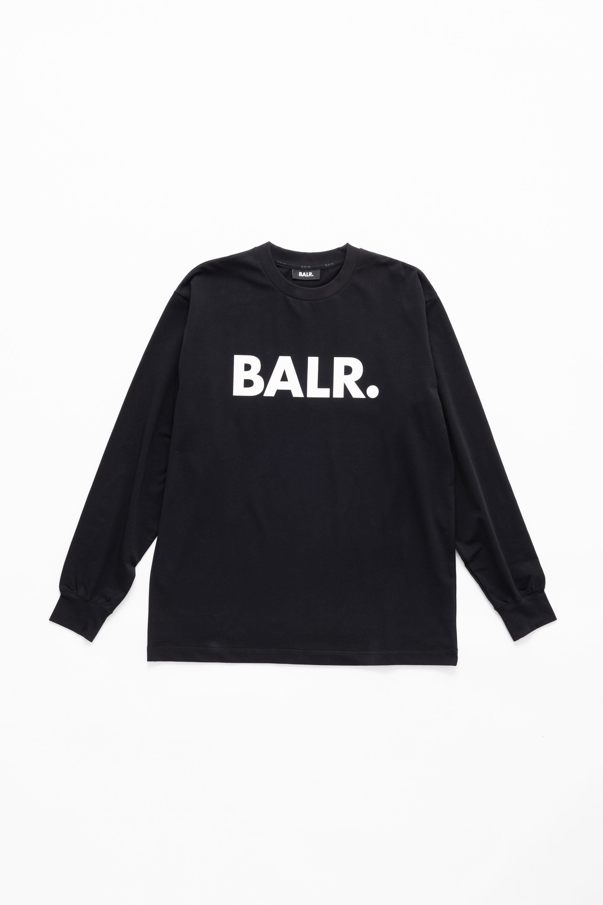 日本限定】JP BRAND LONGSLEEVE T-SHIRT-JET BLACK – BALR.