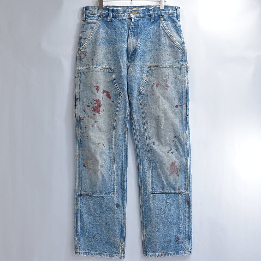 90～00s carhartt カーハート ダブルニー デニム ペインターパンツ