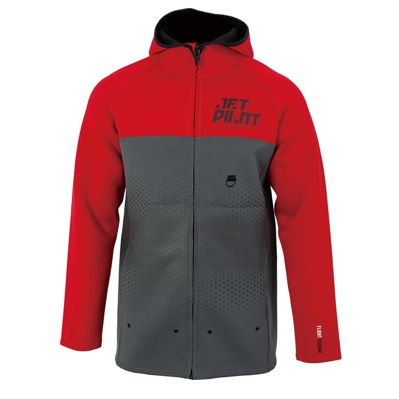 フライト ツアーコート (JA22160) ー グレーレッド | JETPILOT