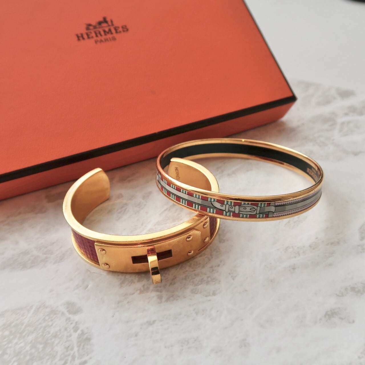 ONLY ONE【VINTAGE ACCESSORY】エルメス ケリー バングル 2020-048