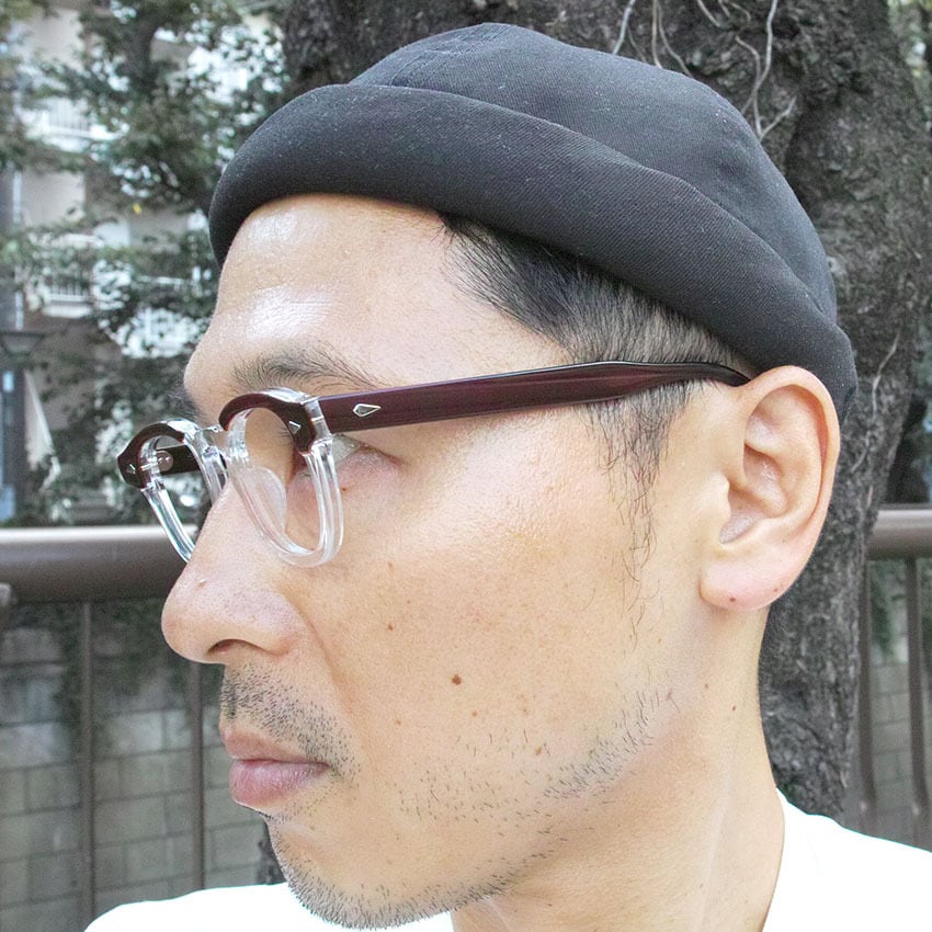 JULIUS TART OPTICAL タート / AR / ブリッジ :24mm / RED WOOD CLEAR