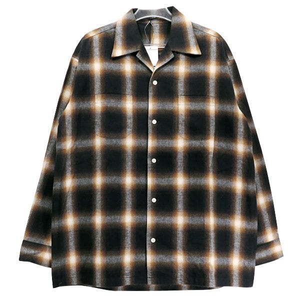 DENHAM SHAGGY CHECK SHIRT 01-21-09-40-887 サイズXL デンハム