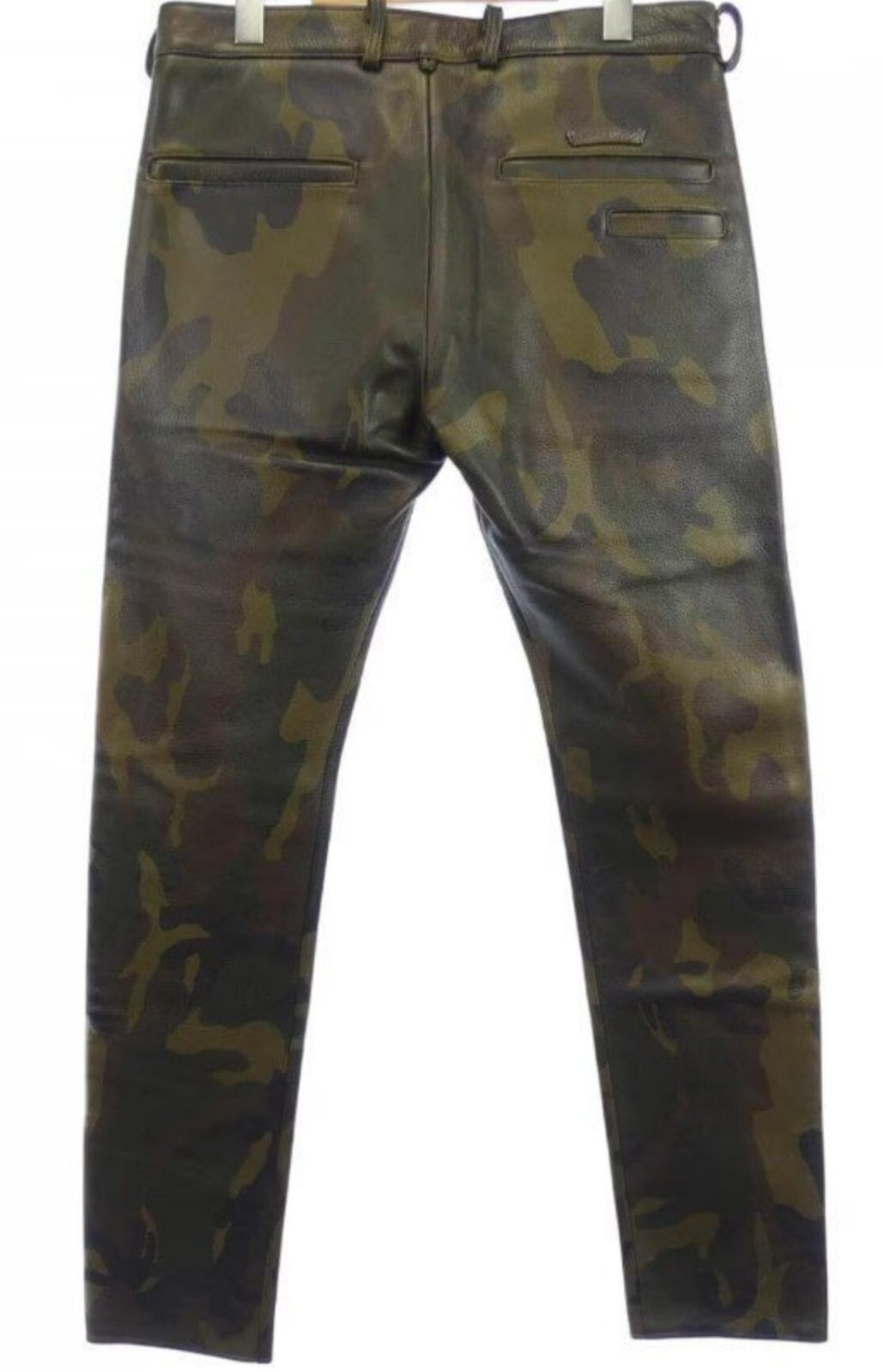 CHROME HEARTS クロムハーツ カモフラージュ 迷彩柄 レザーパンツ