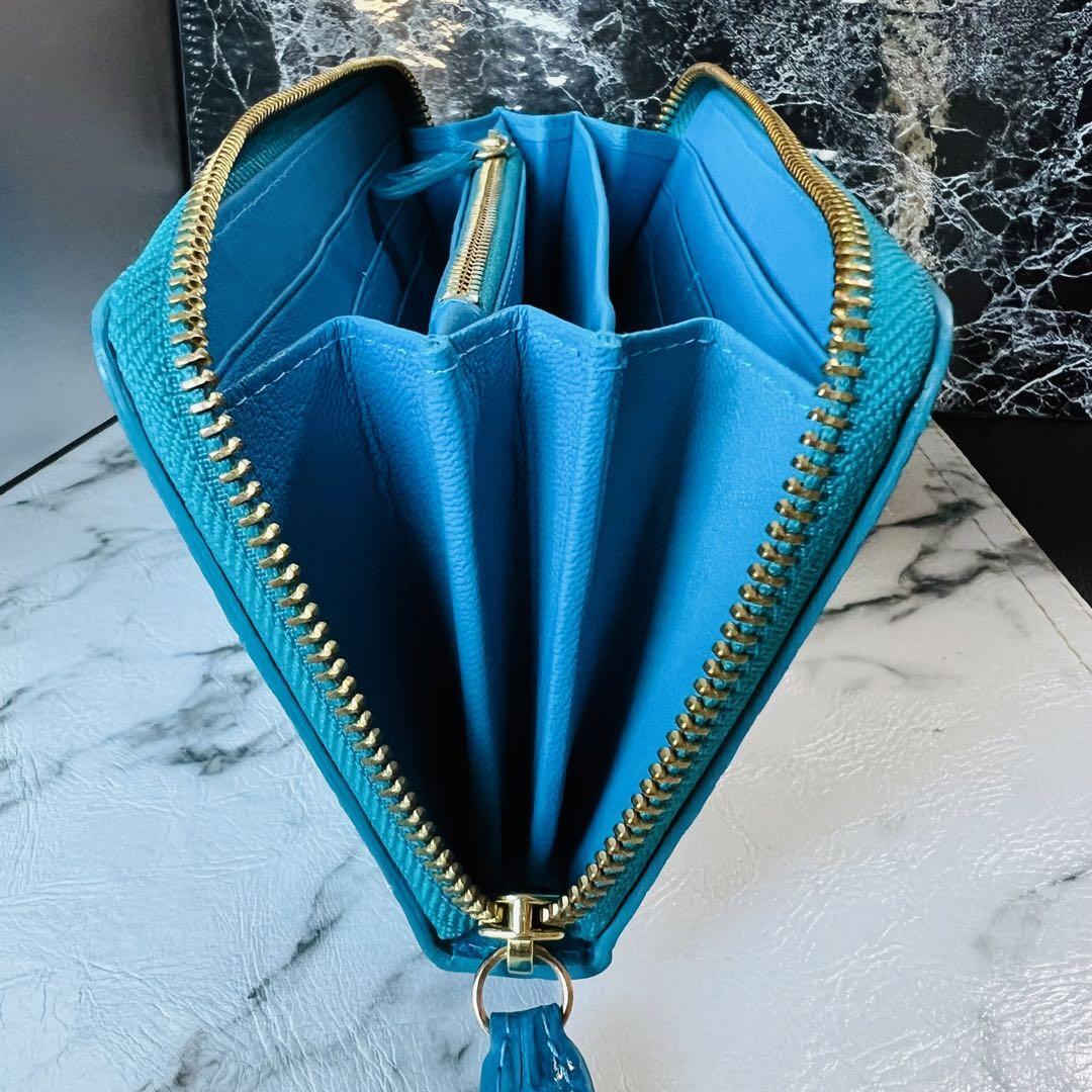 新品 クロコダイル長財布 シャイニング加工 クロコ財布 ワニ革