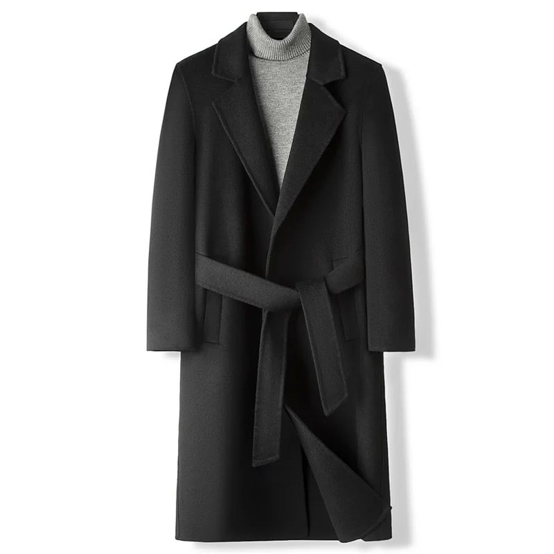 ウールガウンコート【ベルト付き】 | Wide Range