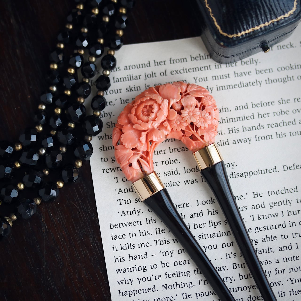 2026年最新簪 アコヤパール 本真珠 K18！ 本鼈甲 簪 櫛型 金 本