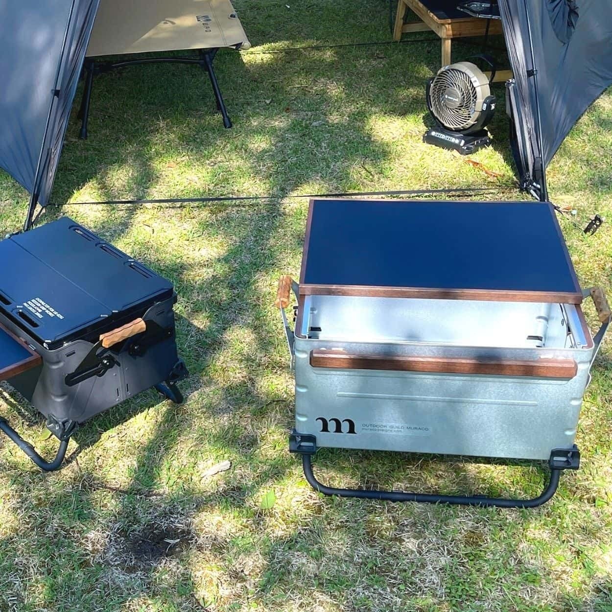 送料無料】スノーピーク シェルフコンテナ50タイプ専用カスタム サイド