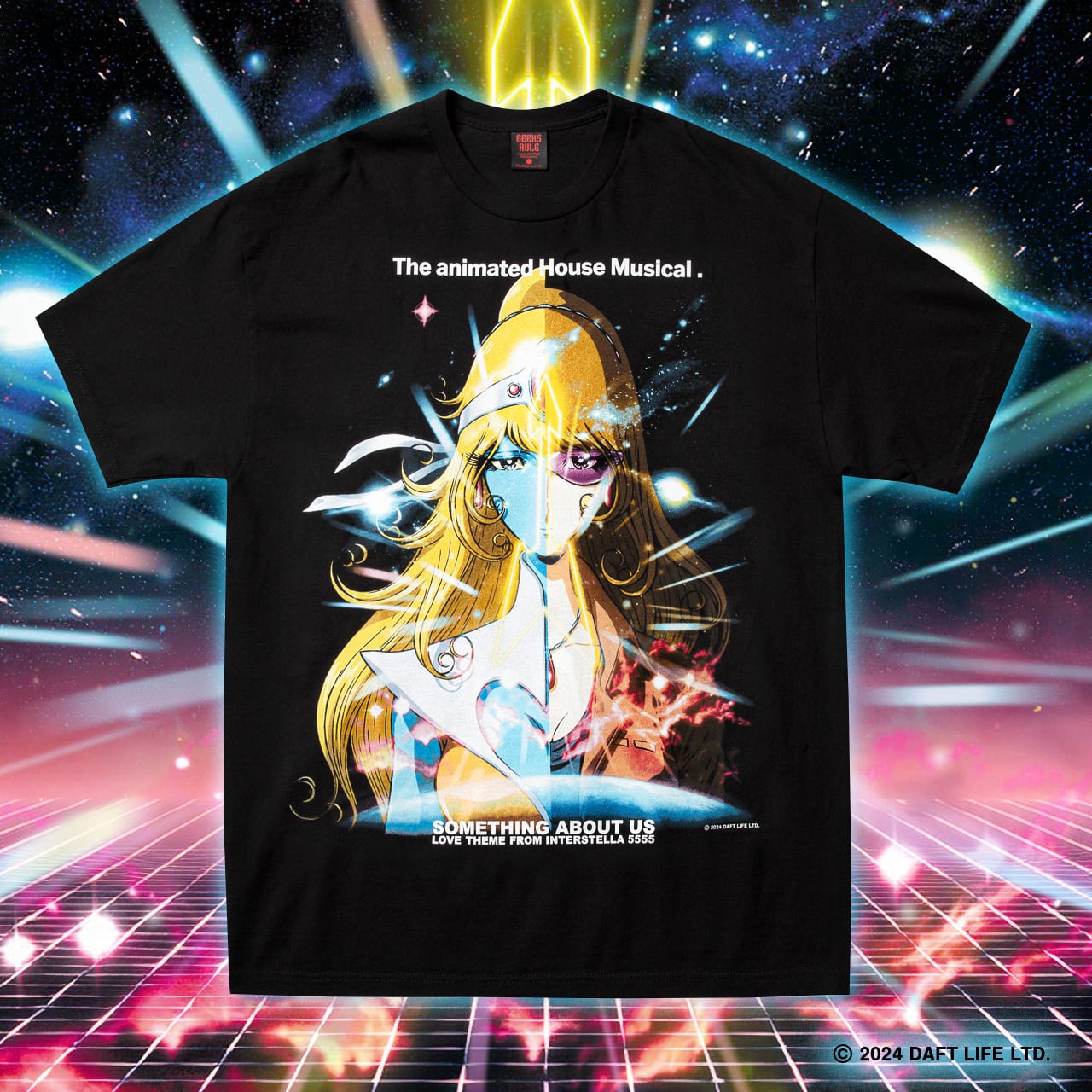 DAFT PUNK and Leiji Matsumoto | GEEKS RULE 30 SILKSCREEN PRINTING