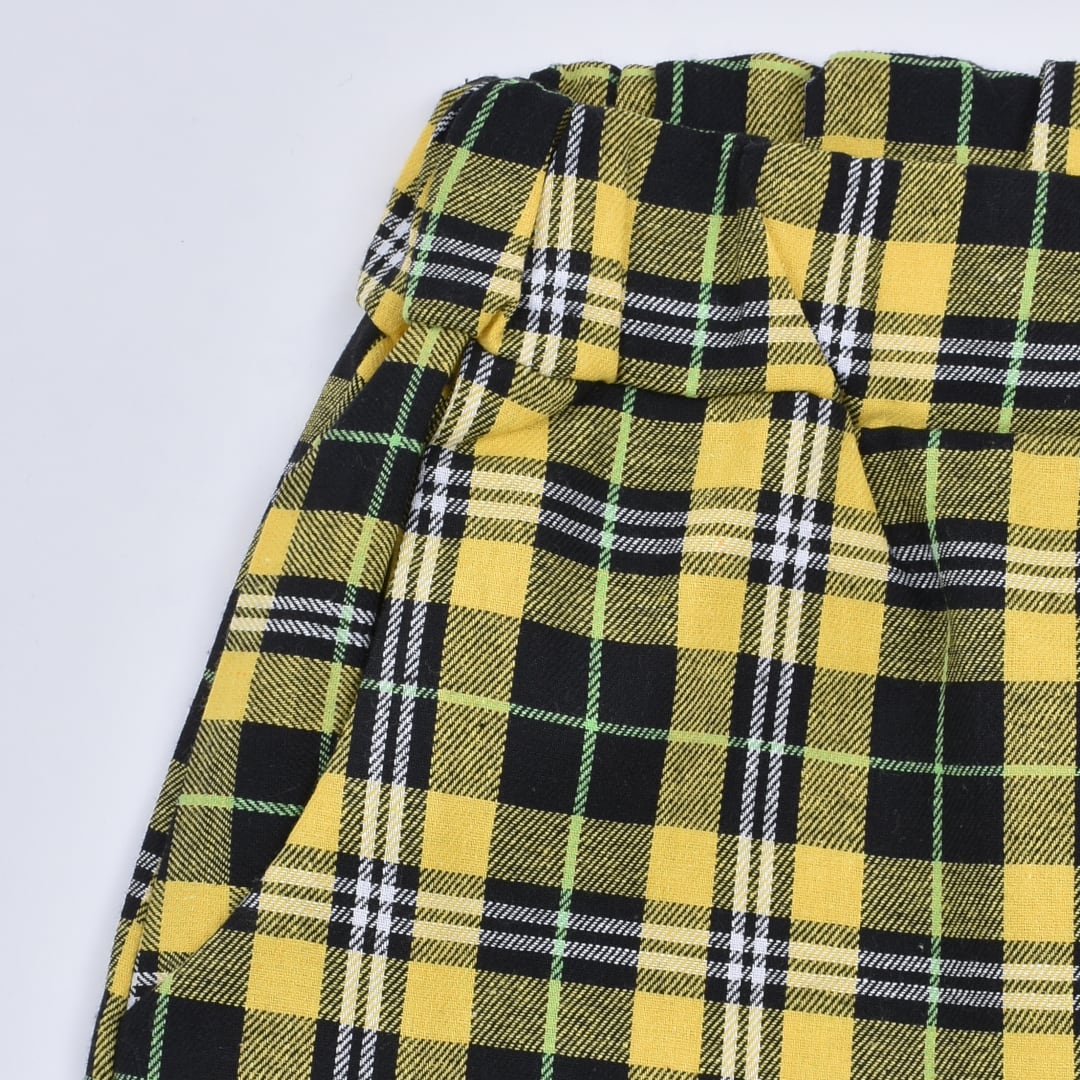 50%OFF】チェックパンツ(YELLOW) | VOLCAN&APHRODITE