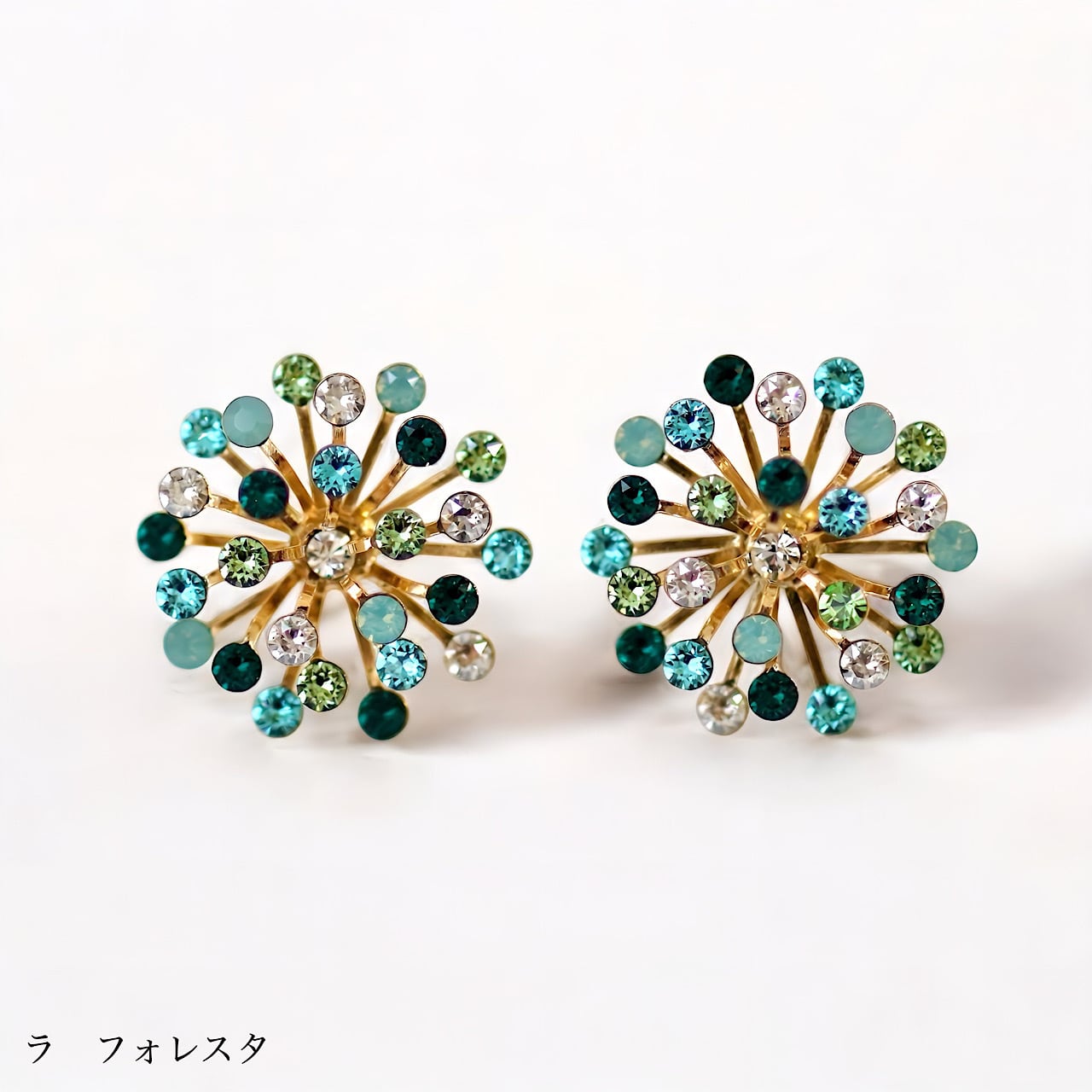 花火ピアス | MAKI NUMOTO (マキ ヌモト) ｜コスチュームジュエリー