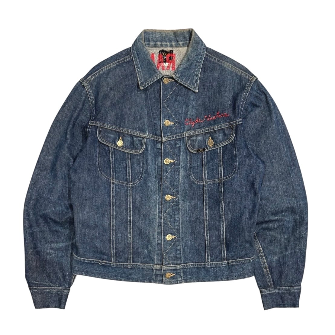 60's Lee 101-J Denim Jacket 42-Long / リー デニムジャケット G