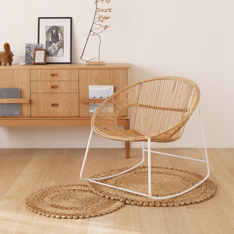 ラタンチェア 籐でできたロッキングチェア/クレイドルチェア | ボー