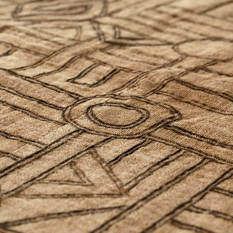 クバ布ブショング刺繍 C11 | ボー・デコール オンラインショップ