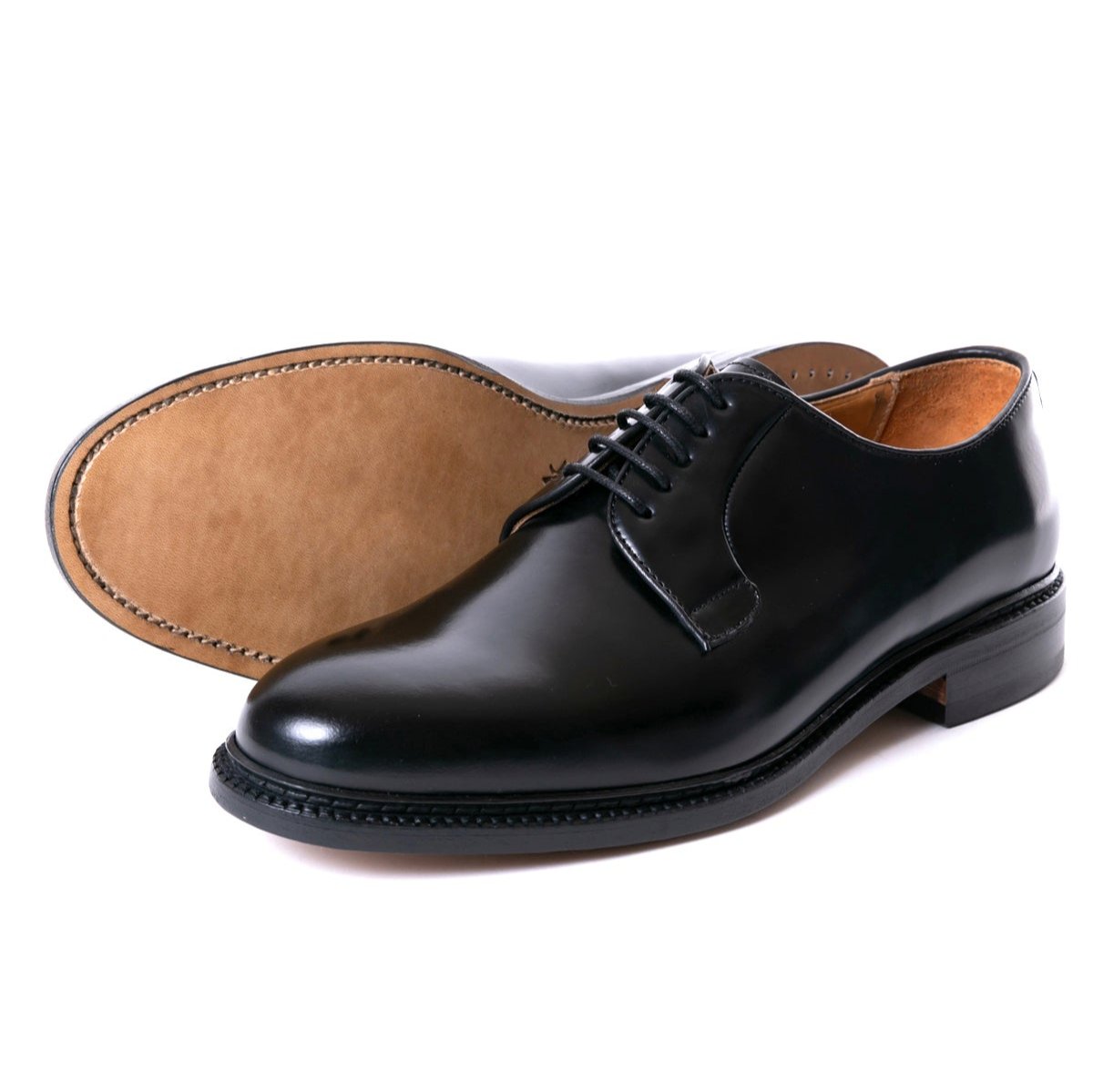 Berwick1707 | プレーントゥ コーティングレザー | 3680ROJRBK – バー