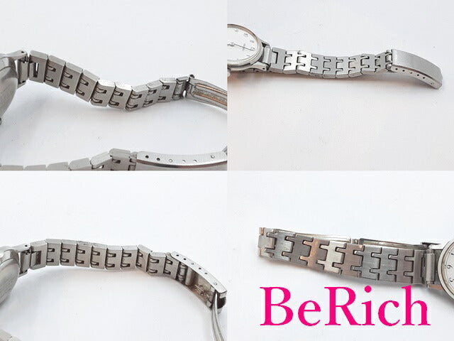 セイコー SEIKO ソシエ 手巻き レディース 腕時計 11-0870 白 ホワイト