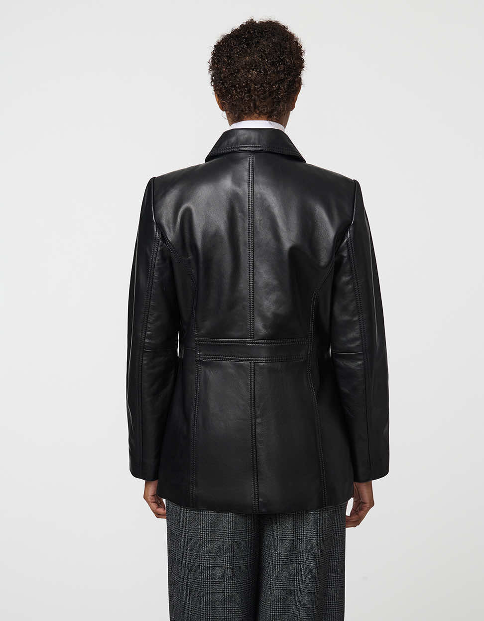 Sinclair Leather Shirt Jacket