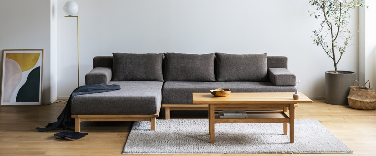 SIEVE】 レクト ユニットソファ オットマン(ベージュ): SIEVE｜SIEVE