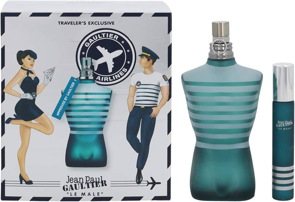 Jean Paul Gaultier Travel Set Le Male 2pc 2.5 Edt M – Best