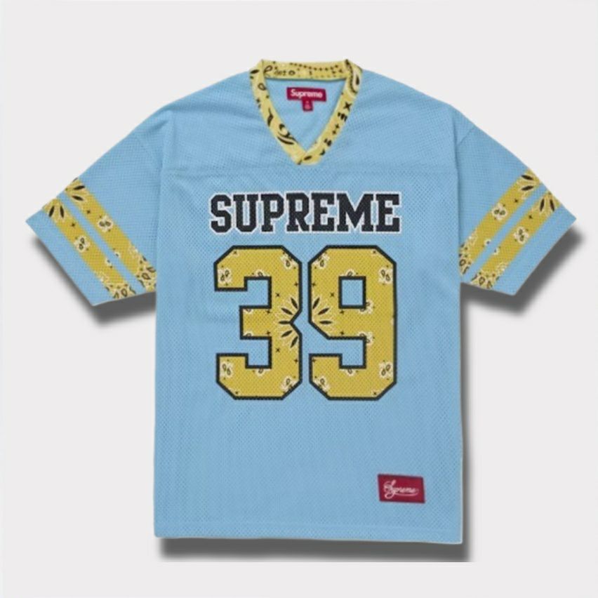 Supreme シュプリーム 2025SS Bandana Football Jersey バンダナ
