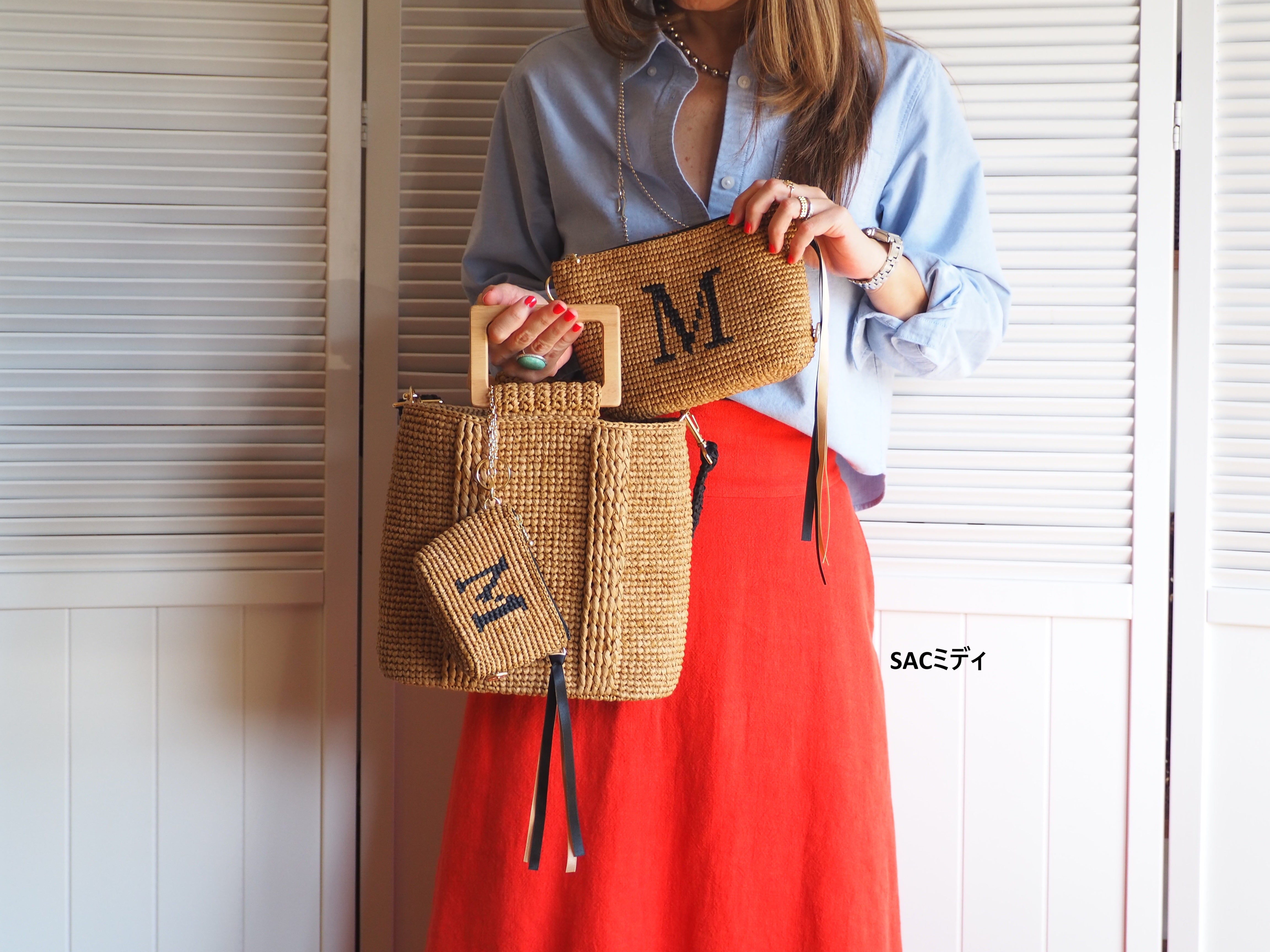 【かぎ針キット】イニシャルポーチ 親子セット – BEYOND THE REEF