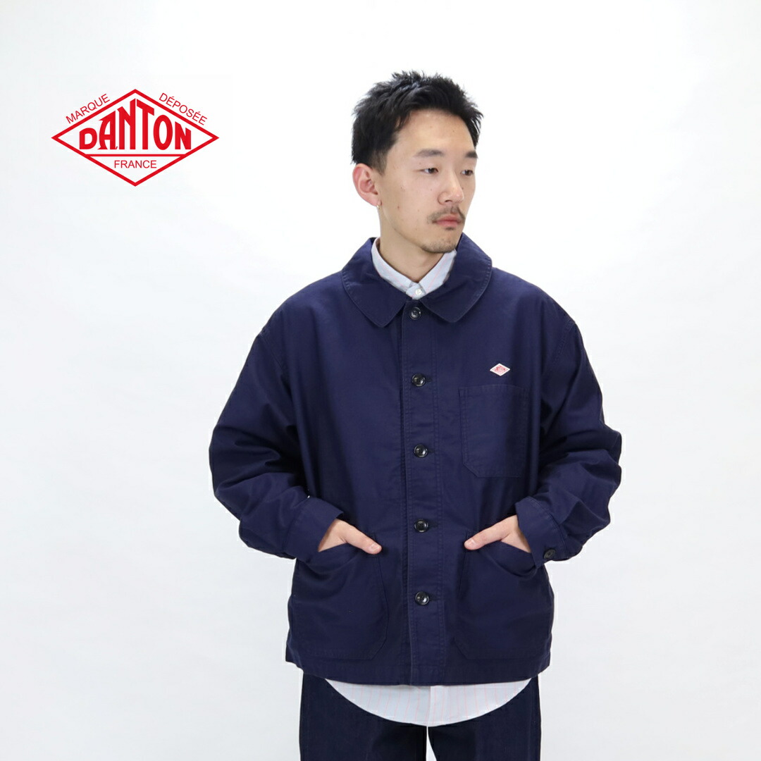 ダントン DANTON/モールスキン ワイド カバーオール ジャケット DT