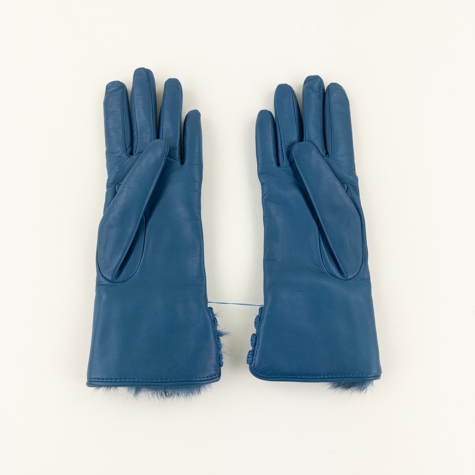 3 Button Leather Gloves with Cashmere Lining – Big Bag