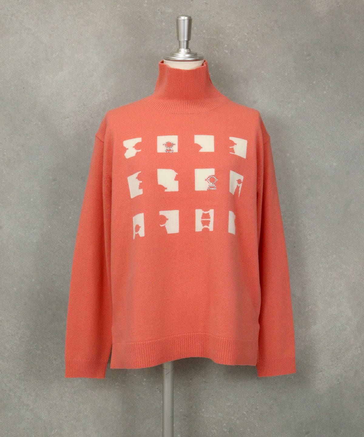 カシミヤ100％ロゴタートルニット|スタジオピッコーネ - ゴルフウェア