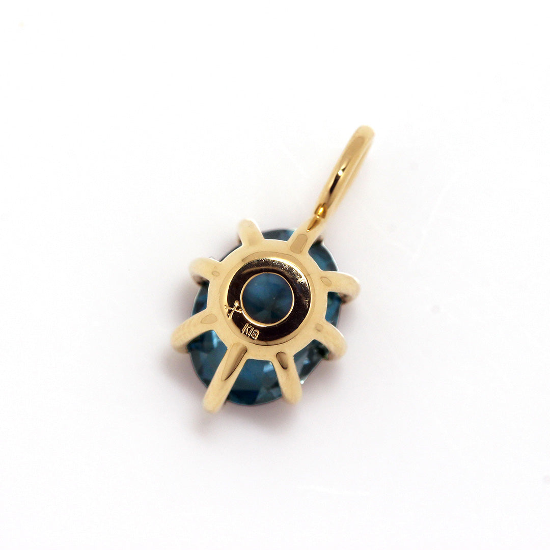 ビズー公式】ロンドンブルートパーズ K18/PTペンダントトップ