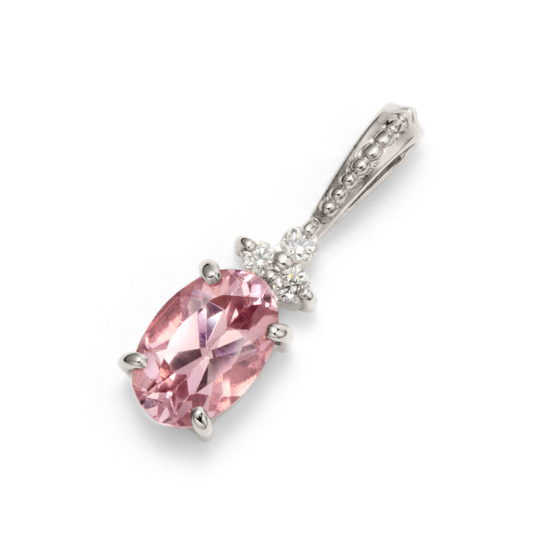 ビズー公式】シャンパンガーネット×ダイヤモンド K10/K18/PT