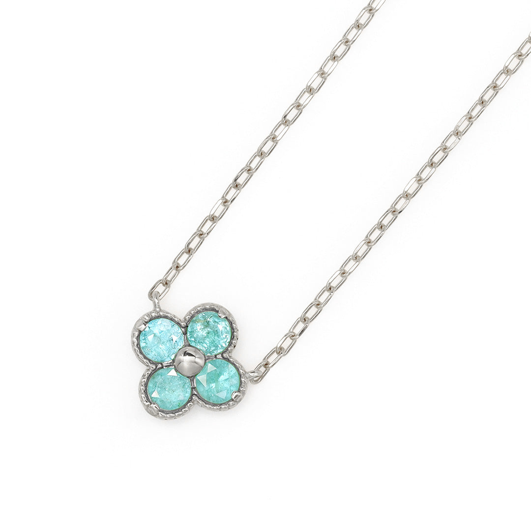 ビズー公式】パライバトルマリン ブラジル産 K18(18金) PTネックレス