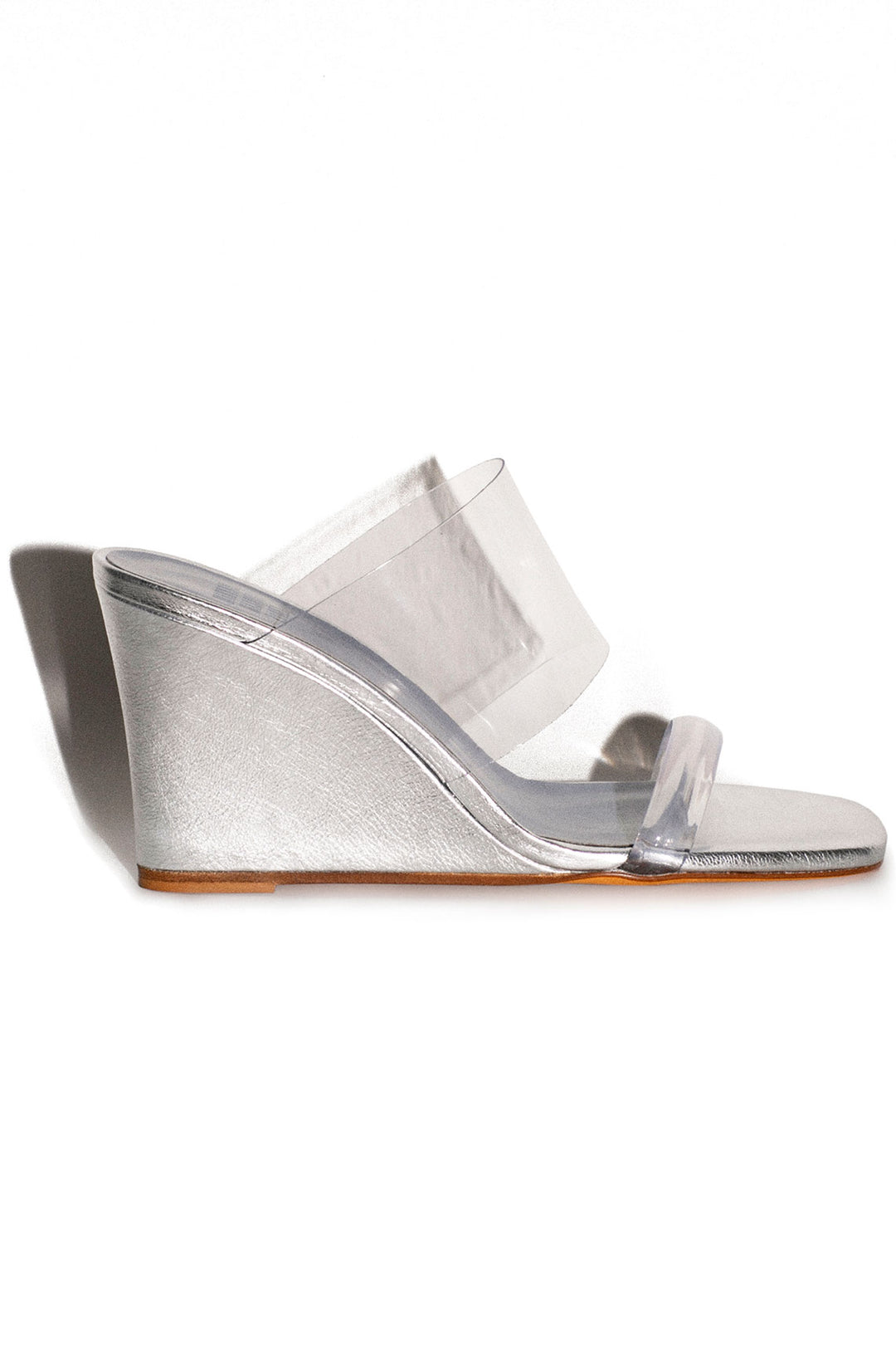 Maryam Nassir Zadeh - Silver Olympia Wedge – BONA DRAG