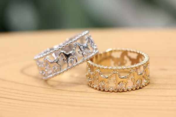 全てがうまくいく！お守りジュエリー、馬の干支リング新作入荷