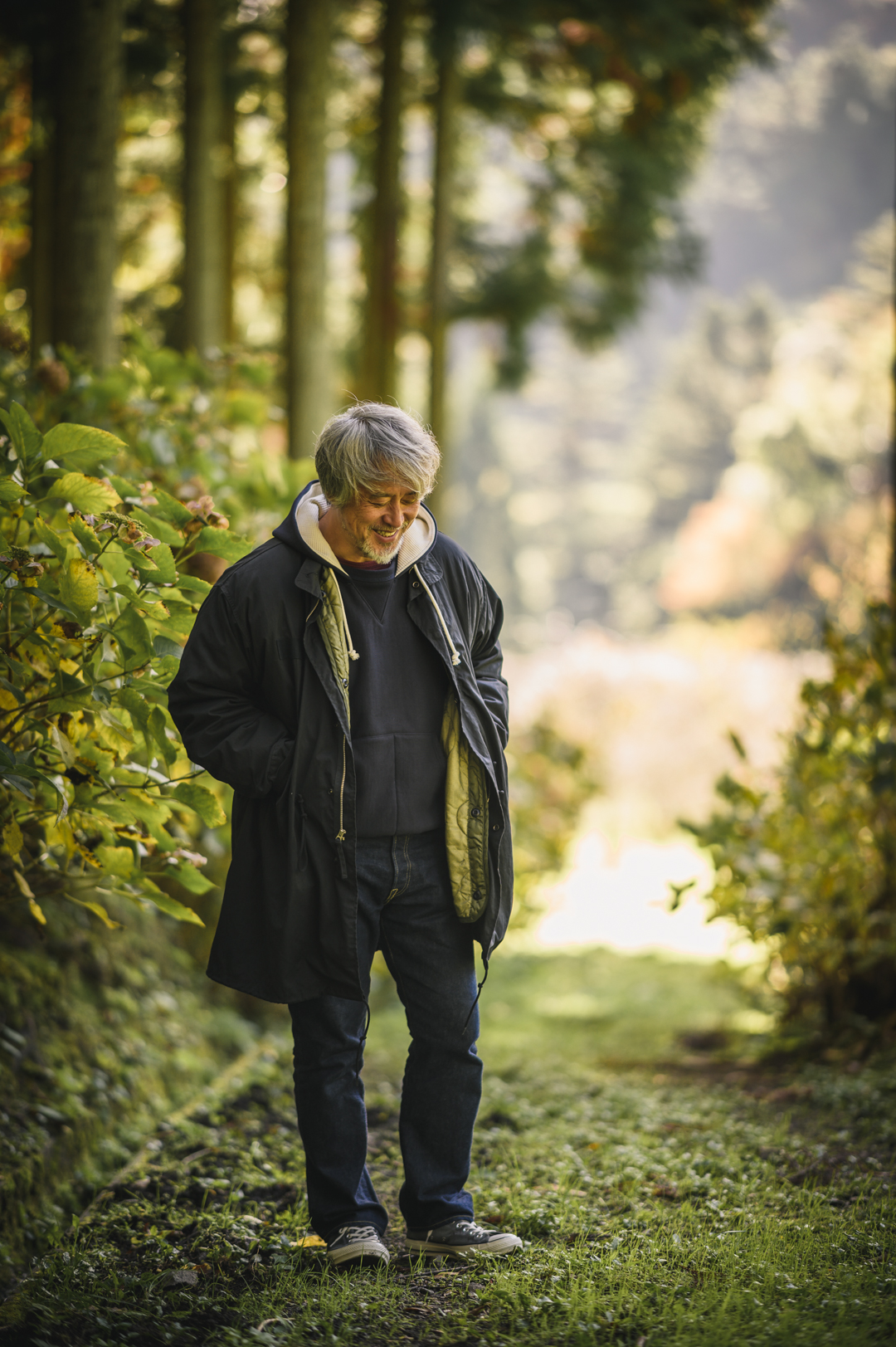 B-65 Fishtail Coat sand – BONCOURA Official Online Store