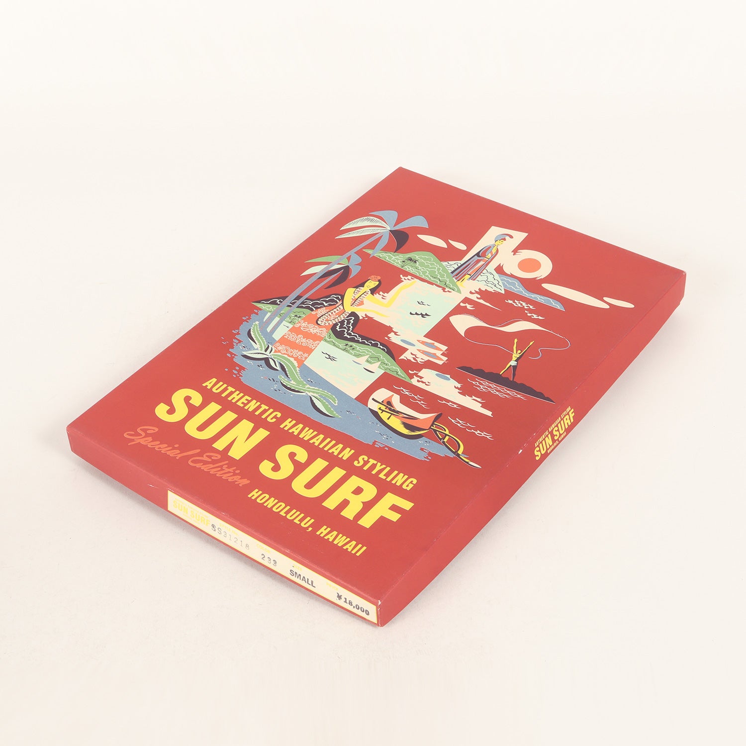 03SS マトソン メニュー柄 レーヨン アロハシャツ(KAMEHAMEHA実名復刻