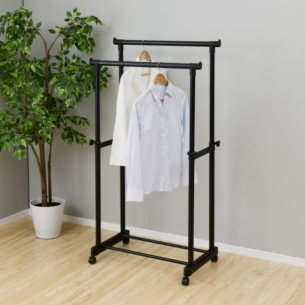 商品情報_ハンガーラック(ダブル) | 山善の商品情報サイト | YAMAZEN BOOK