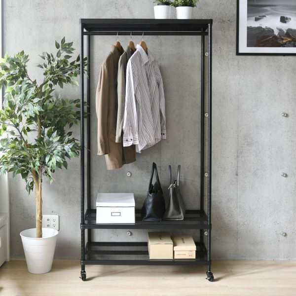 商品情報_ハンガーラック(幅90.5cm) | 山善の商品情報サイト | YAMAZEN