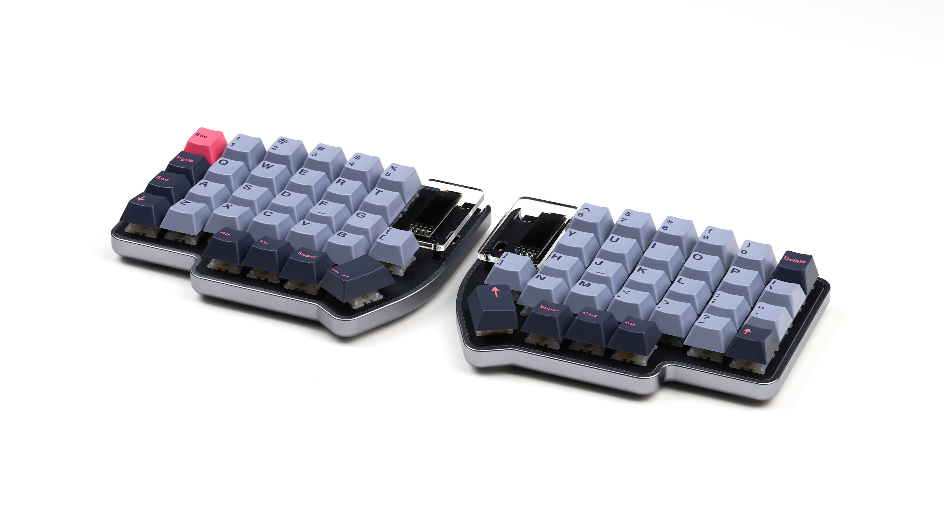 Lily Pad – A Premium Aluminum Case for the Lily58 Split Keyboard