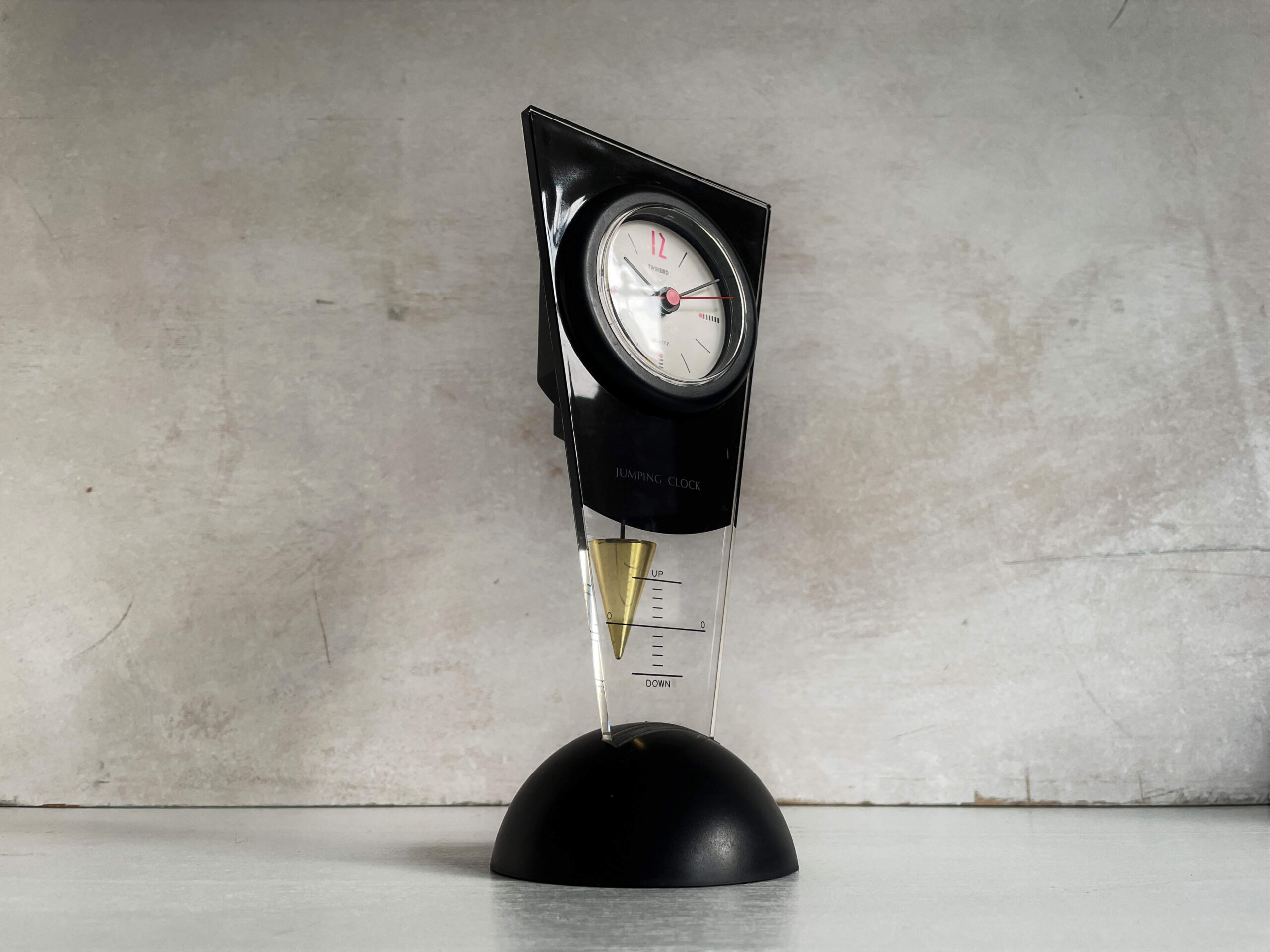 No.9429「TWIN BIRD〈JUMPING CLOCK〉置き時計：ポストモダン 」SOLD