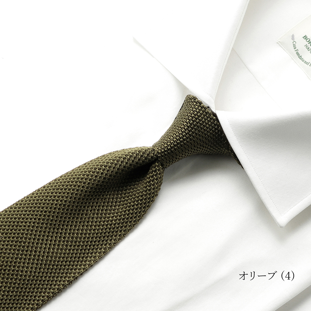シルクニットソリッドネクタイ／3500（6colors） | NECKTIE | LUIGI