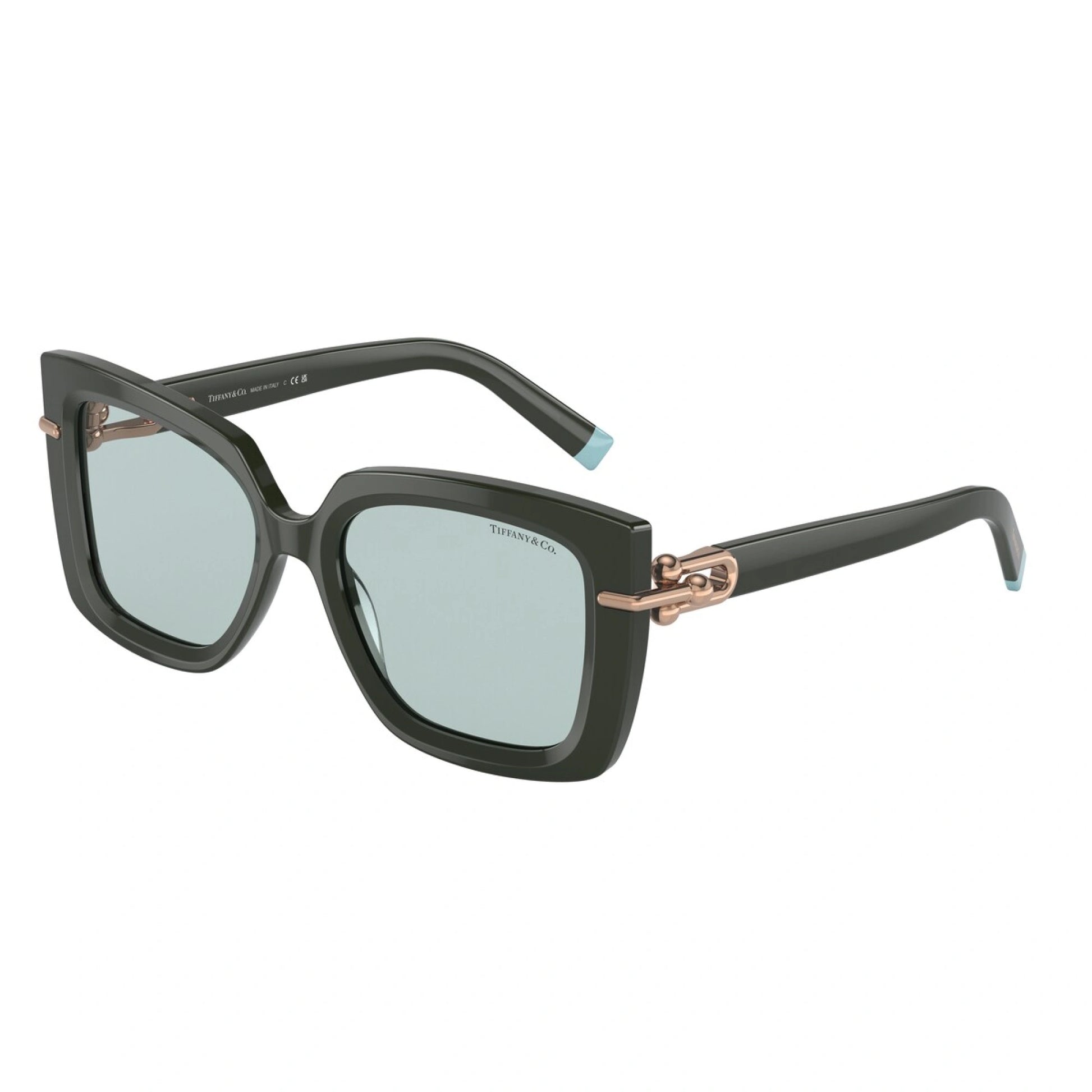 TIFFANY TF 4199 - 835672 SOLID DARK GREEN | SUNGLASSES WOMAN