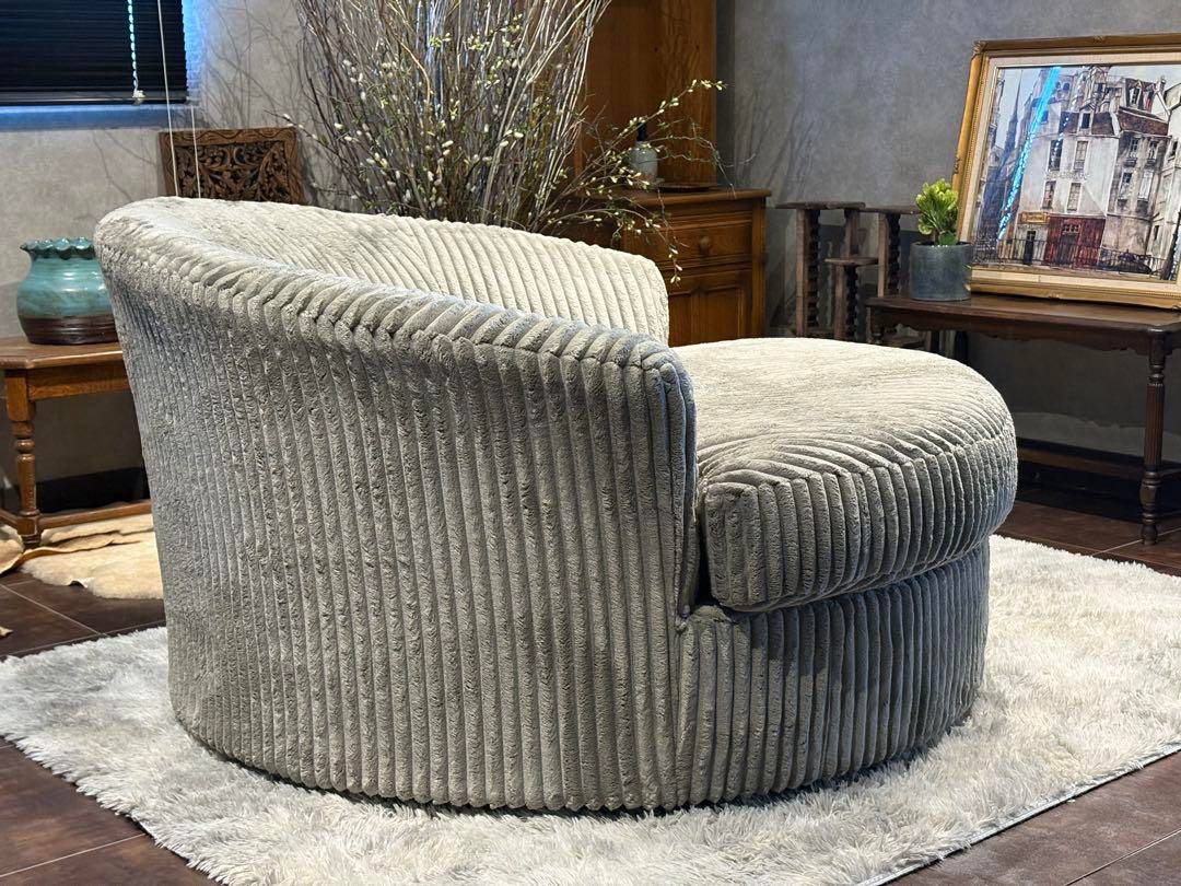 Ashley アシュリー 2人掛けソファ コーデュロイ調ソファ アメリカ