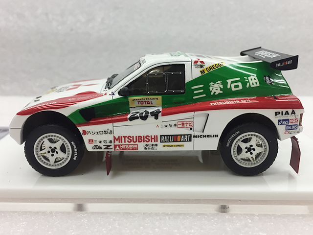 1/43 パジェロ 1996 ダカールラリー #204 ＆ #206 製作 (7) 完成