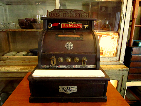 古い木製レジスター - [Sold Out]過去の販売商品