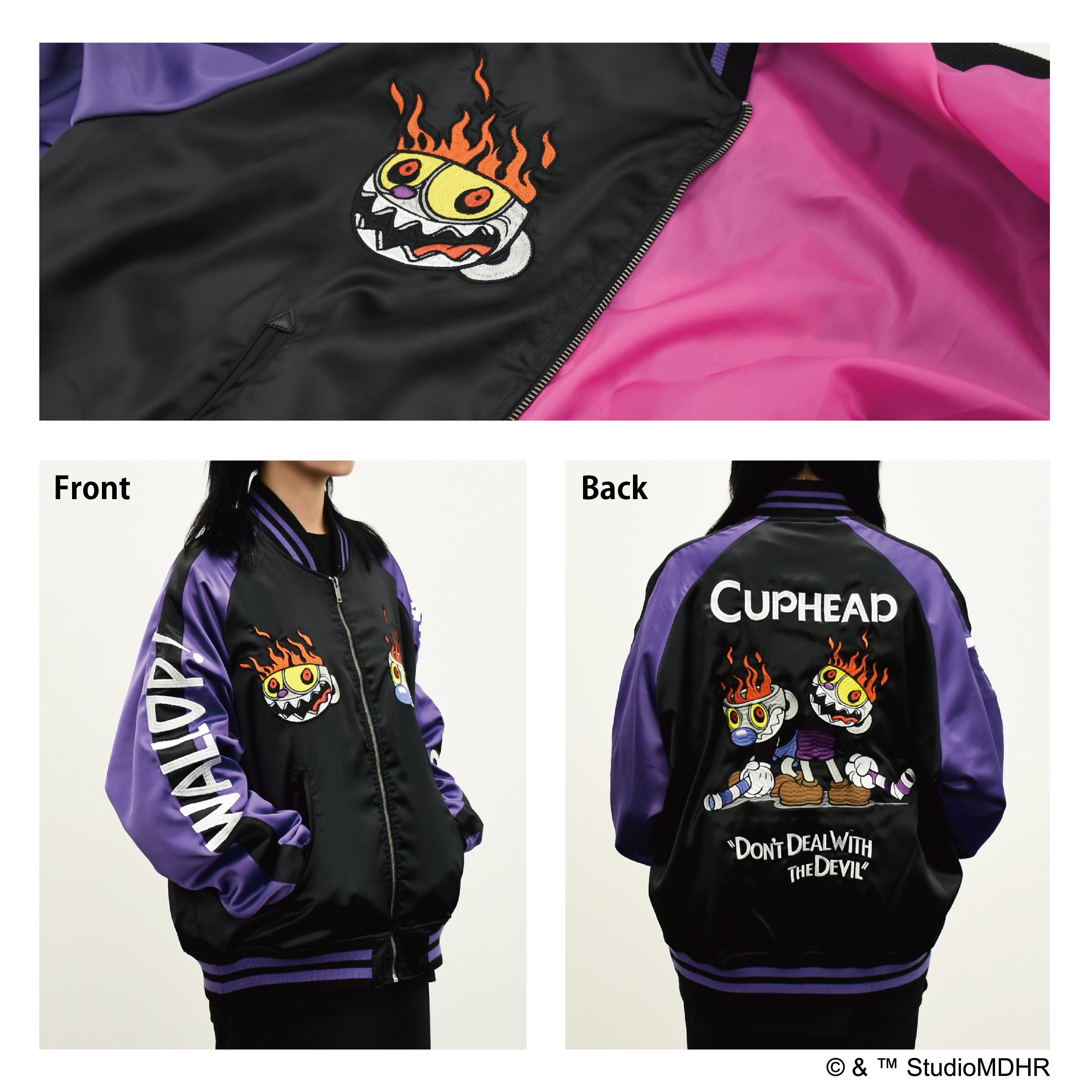 CUPHEAD 【カップヘッド】 スカジャン – 【公式】 BLACK BALLOON