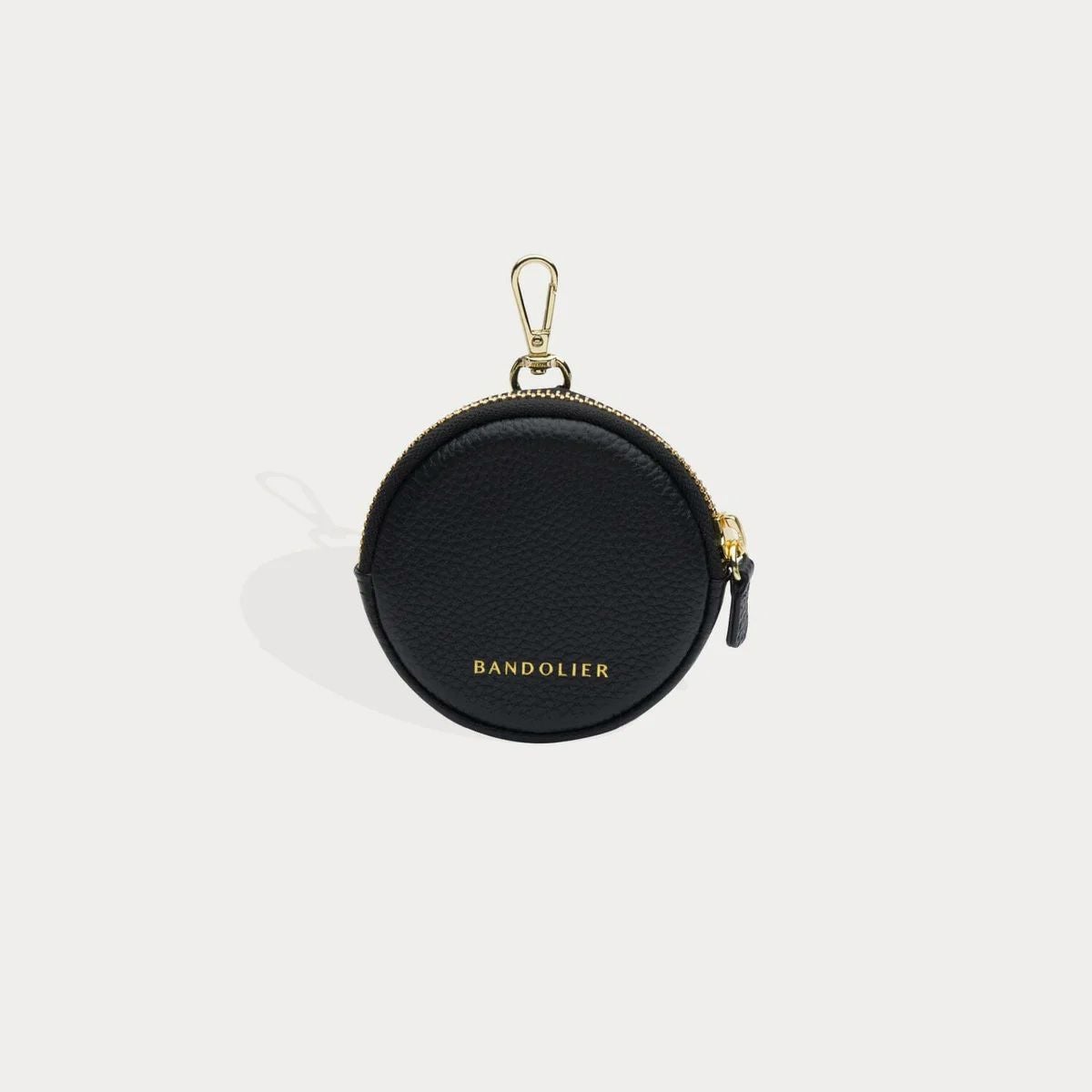 MINI ROUND POUCH BLACK GOLD ミニラウンド ポーチ ブラックゴールド