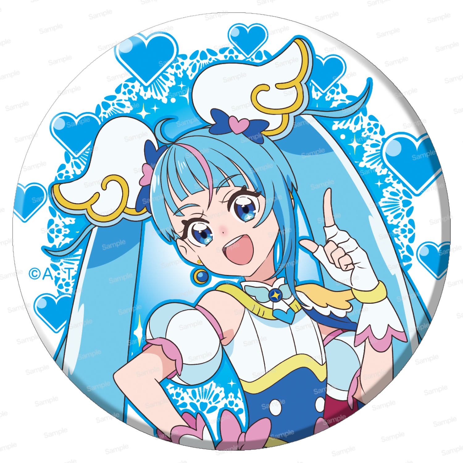 ひろがるスカイ！プリキュア ホログラム缶バッジ(6個入り)