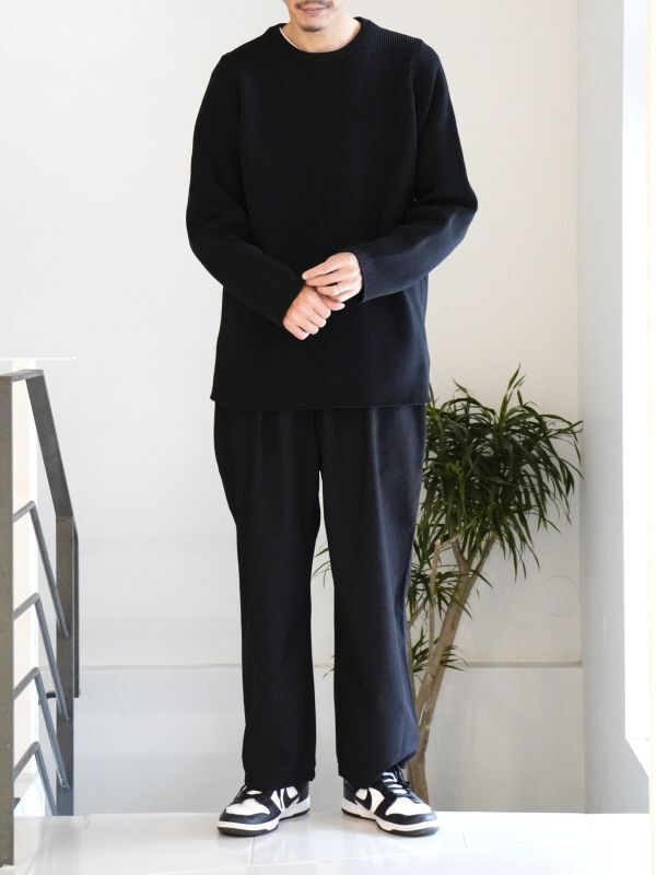 L 3 TEATORA テアトラ CARTRIDGE KNIT CREW 7G 【公式通販】