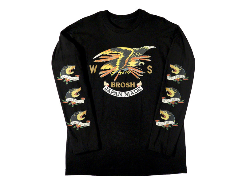 BROSH × WILDSIDE YOHJI YAMAMOTO TATTOO Long Sleeve T-Shirt