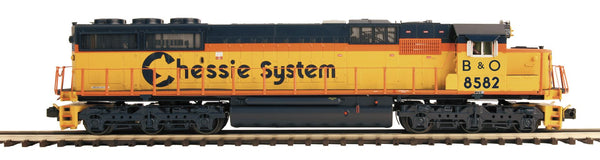 MTH Premier 20-21895-1 Chessie B&O SD50 Diesel Engine #8582 O SCALE li